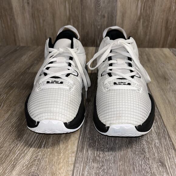 Nike Basketball LeBron Witness 7 Men’s Size 9.5 White DZ3299-100 James VII Shoes - Picture 3 of 11